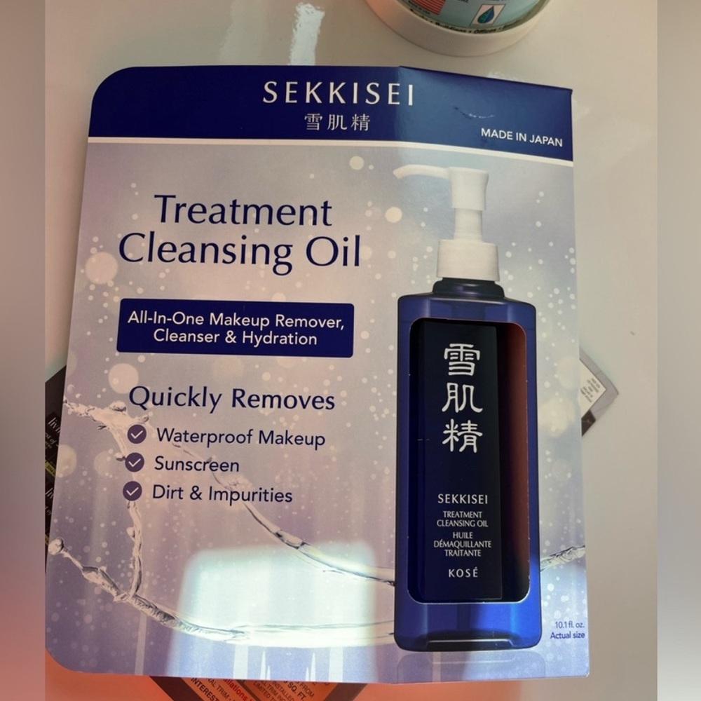 Kosé Sekkisei Treatment Cleansing Oil New 10.1 oz new sealed